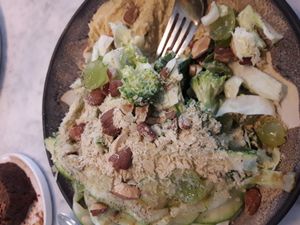 raw salad  at Acacia in Frederiksberg