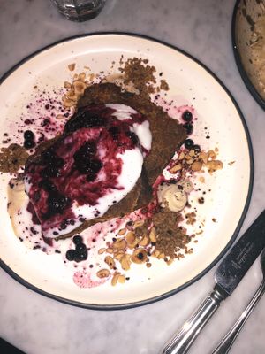 French toast  at Acacia in Frederiksberg