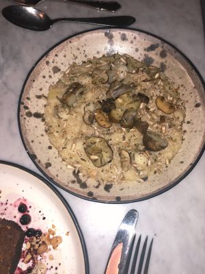 Artichoke Risotto at Acacia in Frederiksberg