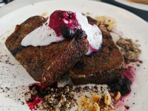 Banana bread at Acacia in Frederiksberg