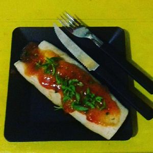 Vegan Pancake (Margherita) at Hot Dog do Samuray in Joao Pessoa