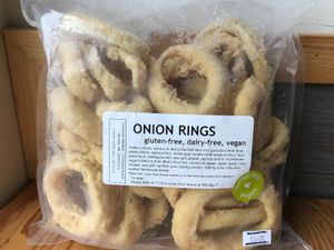 Onion Rings
The BEST gluten-free, dairy-free vegan onion rings you will ever eat! Deep fried for the authentic flavour. at Cocobeans in Winnipeg