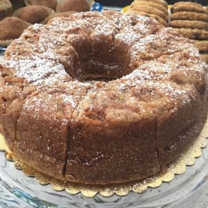 Dutch apple cake  at Shoofly in Portland