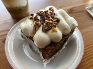 applesauce cake  at Shoofly in Portland