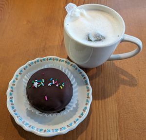 Mint Phillykake and Vanilla Mint Fog at Shoofly in Portland