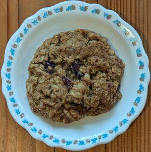 cranberry, oat, and walnut cookie at Shoofly in Portland