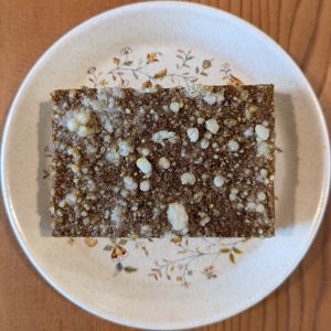 Pumpkin Streusel Crumb Bar at Shoofly in Portland