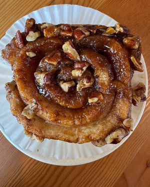Sticky bun #Veganuary at Shoofly in Portland