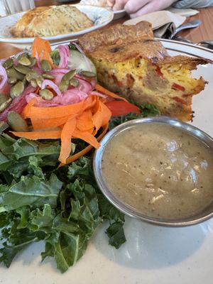 Quiche profile  at Shoofly in Portland