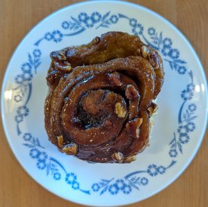 Sticky Bun at Shoofly in Portland