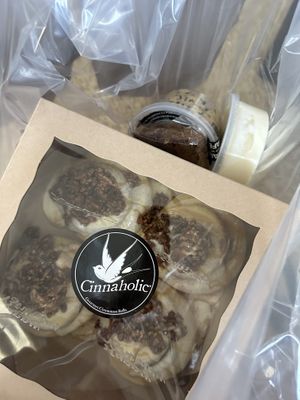   at Cinnaholic in Richardson