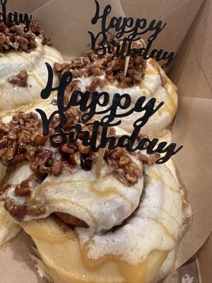   at Cinnaholic in Richardson