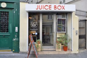 a little box of happiness at Juice Box - Fontaine Au Roi in Paris