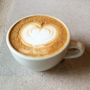 Cappuccino  at Field & Fire Cafe in Grand Rapids