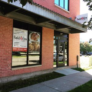 field & fire cafe outside at Field & Fire Cafe in Grand Rapids