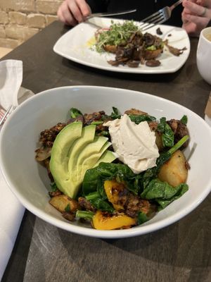 Field & Fire - Veggie Skillet  at Field & Fire Cafe in Grand Rapids