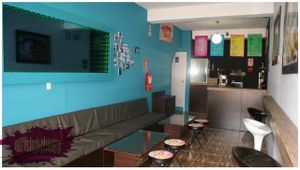 The inside of cafe elixir Pucallpa. Wifi free wifi, air con and built to my best ability at Elixir Restaurante Pucallpa in Pucallpa