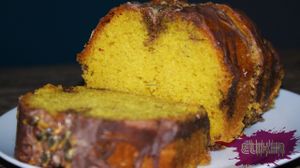 Loaf cake!! Passion fruit flavour at Elixir Restaurante Pucallpa in Pucallpa