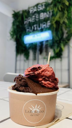   at Gelateria La Romana in Verona