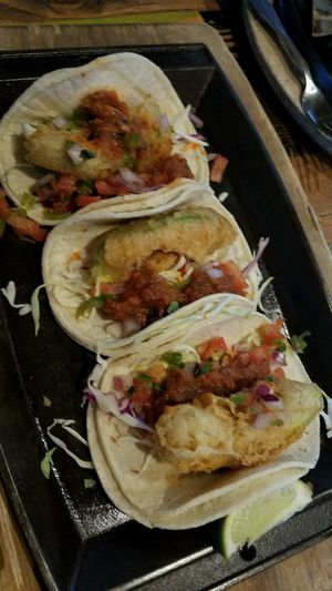 avocado tacos at Nacho Daddy - The Strip in Las Vegas