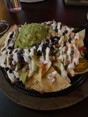 Loaded nachos at Nacho Daddy - The Strip in Las Vegas
