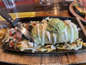 Vegan Chickn Chimichangas  at Nacho Daddy - The Strip in Las Vegas