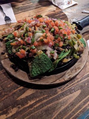 Vegan Chik'n Nachos at Nacho Daddy - The Strip in Las Vegas