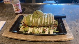 Vegan chimichanga   at Nacho Daddy - The Strip in Las Vegas