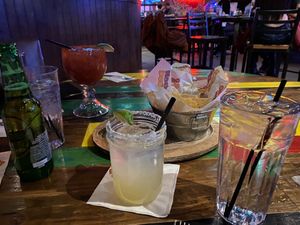 Drinks at Nacho Daddy - The Strip in Las Vegas