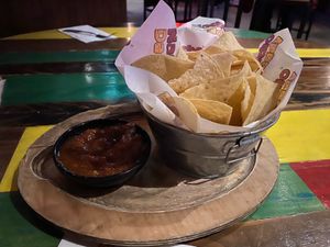 Chips & Salsa with free refills at Nacho Daddy - The Strip in Las Vegas