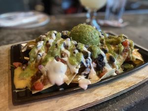 Vegan nachos   at Nacho Daddy - The Strip in Las Vegas