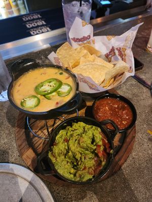 Vegan Dip Trio at Nacho Daddy - The Strip in Las Vegas