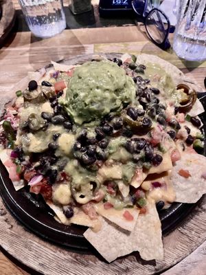 Vegan loaded nachos!   at Nacho Daddy - The Strip in Las Vegas