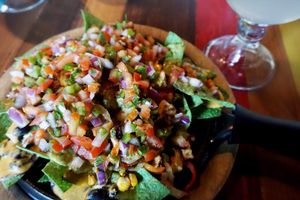 chikn nachos at Nacho Daddy - The Strip in Las Vegas