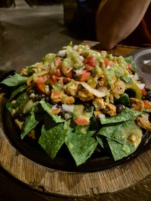 Chickn nachos at Nacho Daddy - The Strip in Las Vegas