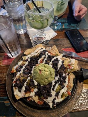 Loaded nachos yum at Nacho Daddy - The Strip in Las Vegas