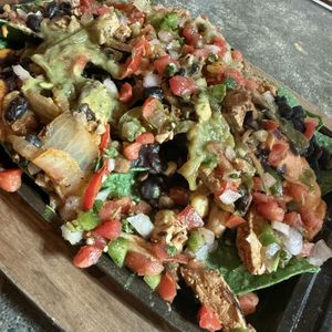 Vegan Chick'n Nacho  at Nacho Daddy - The Strip in Las Vegas