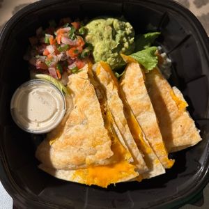 chicken quesadilla   at Nacho Daddy - The Strip in Las Vegas