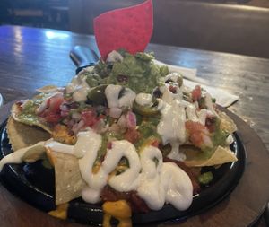 Loaded vegan nachos  at Nacho Daddy - The Strip in Las Vegas