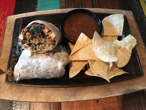 Chick'n Burrito at Nacho Daddy - The Strip in Las Vegas