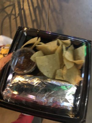 Burrito at Nacho Daddy - The Strip in Las Vegas