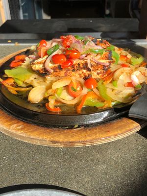 Chicken Fajitas at Nacho Daddy - The Strip in Las Vegas