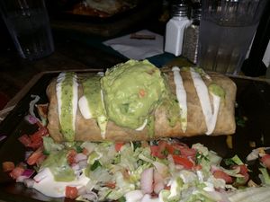 Chimichanga  at Nacho Daddy - The Strip in Las Vegas