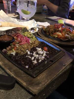 Chick n fajitas  at Nacho Daddy - The Strip in Las Vegas