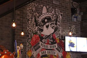 Funny wall at Nacho Daddy - The Strip in Las Vegas