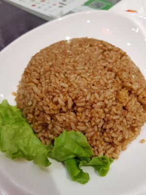 Fried rice at Vegetarian Dumpling in Beijing