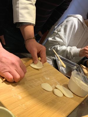 Dumpling class  at Vegetarian Dumpling in Beijing