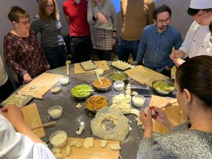 Dumpling class  at Vegetarian Dumpling in Beijing