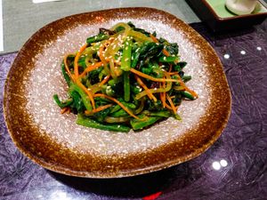 Incredibly yummy food at Vegetarian Dumpling at Vegetarian Dumpling in Beijing