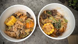  at Nourish Cafe in Yangon